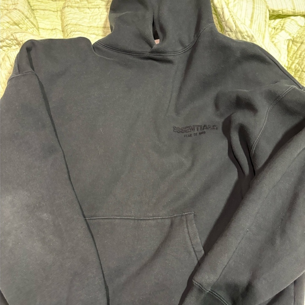 Essentials Black Hoodie